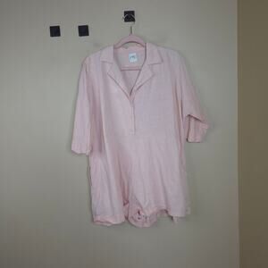 Princess Polly Sinclair Romper in Pink Size 4